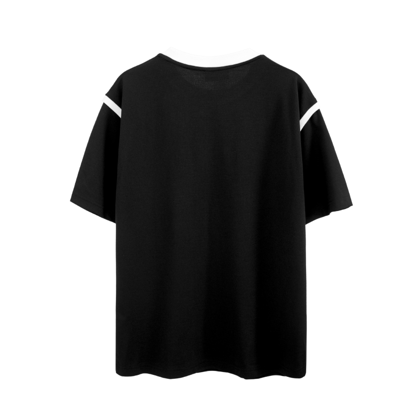 Áo Thun Nam Cao Cấp VIỀN VAI Cổ Tròn Chất Cotton Lạnh, Regular Fit, Mềm Mịn, Sang Trọng - SHINGHAI
