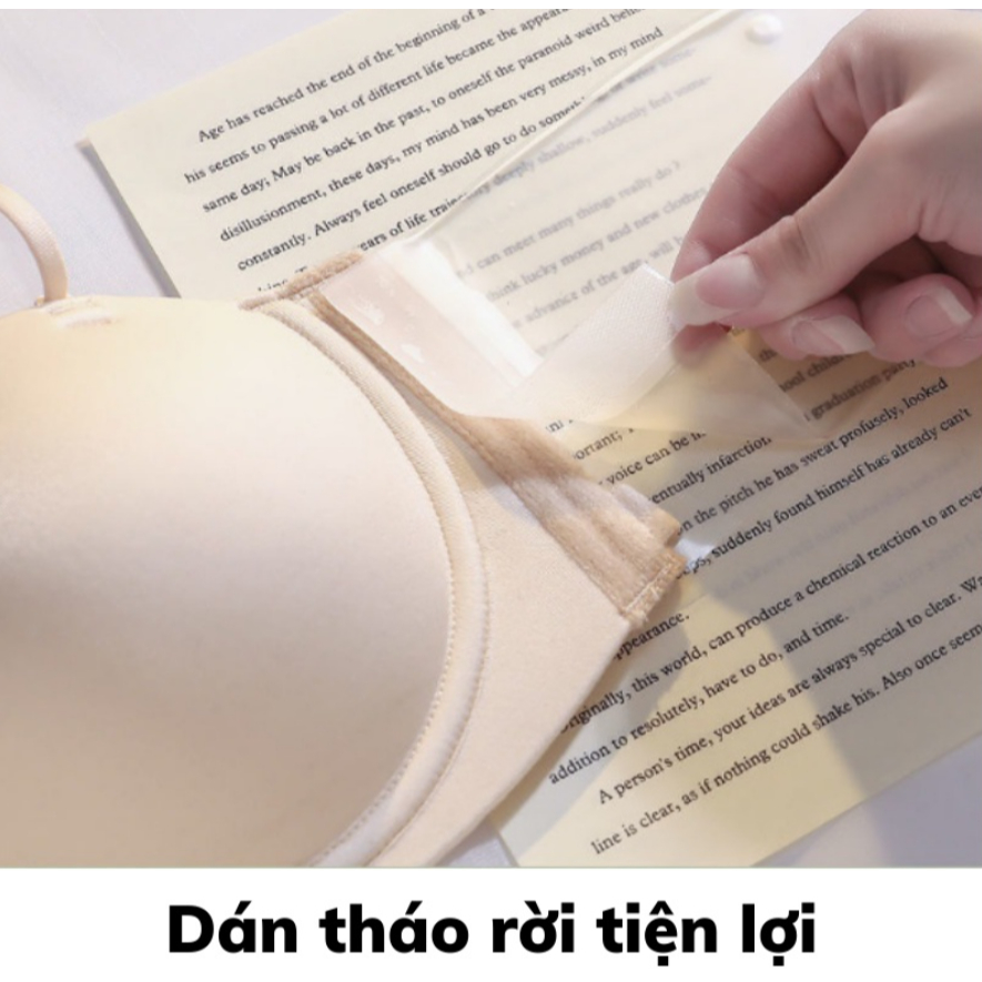 [Peinn] Áo Cúp Ngực ALS45 Không Dây Chống Tụt Chất Su Mặc Nhiều Kiểu