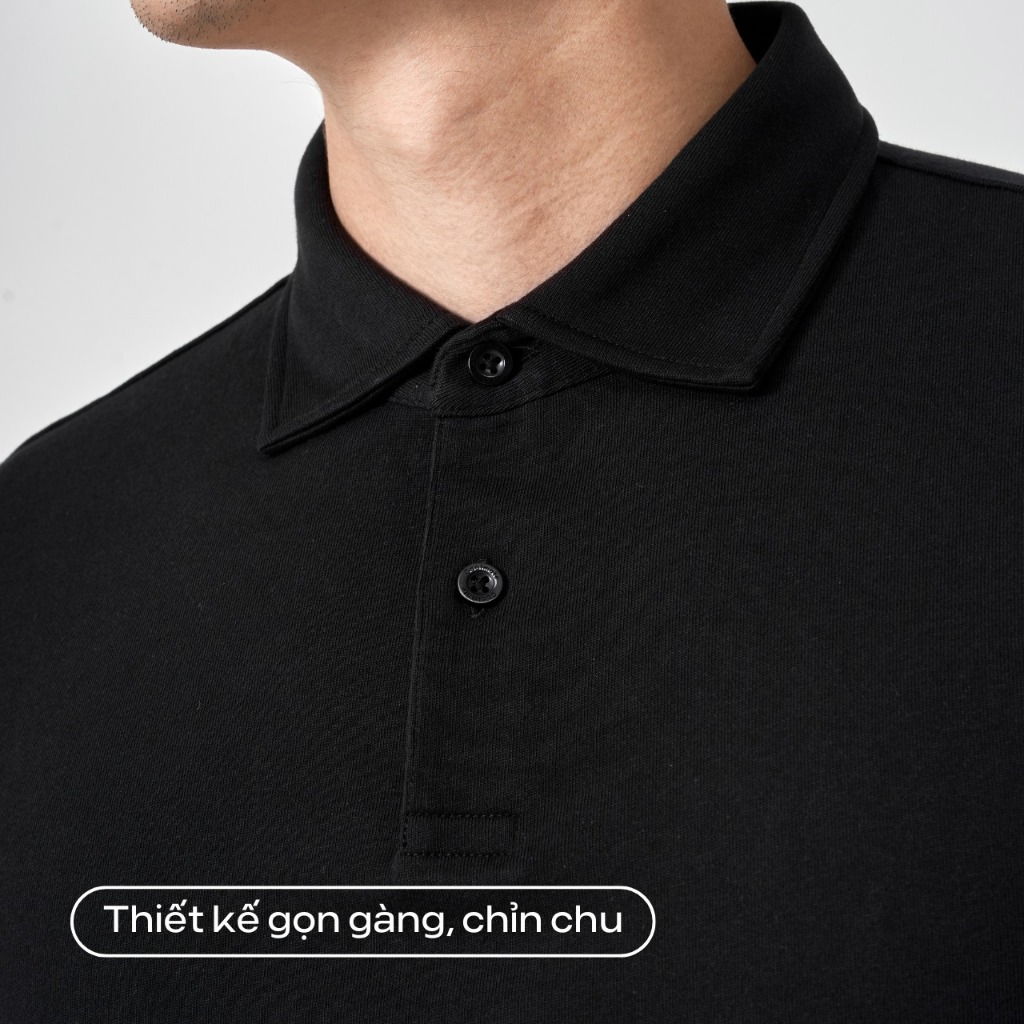 [MUA 4 GIẢM 20%]Áo Polo nam Premium Pique mềm mại thoáng khí phù hợp đi làm du lịch hoạt động ngoài trời Coolmate