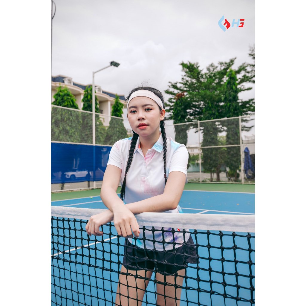 Áo Polo Thể Thao Nữ HG Siêu Thoáng Khí, Vải Co Giãn Tôn Dáng  A25PO-1FM