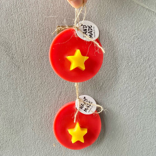 Sáp Thơm Handmade Cờ Việt Nam | Decor phòng | Quà lưu niệm 30/4