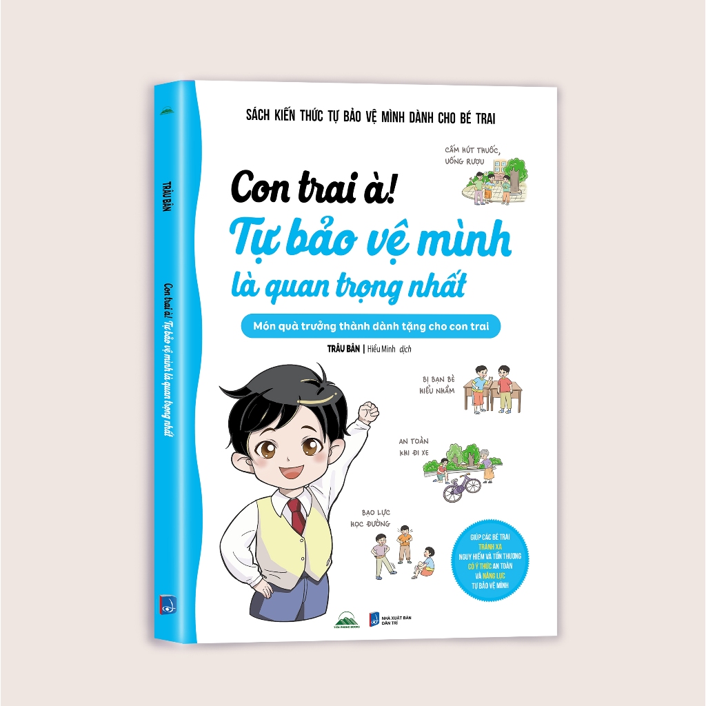 Sách - Combo Con Trai À, Con Gái À! Tự Bảo Vệ Mình Là Quan Trọng Nhất - Món Quà Tặng Con Yêu