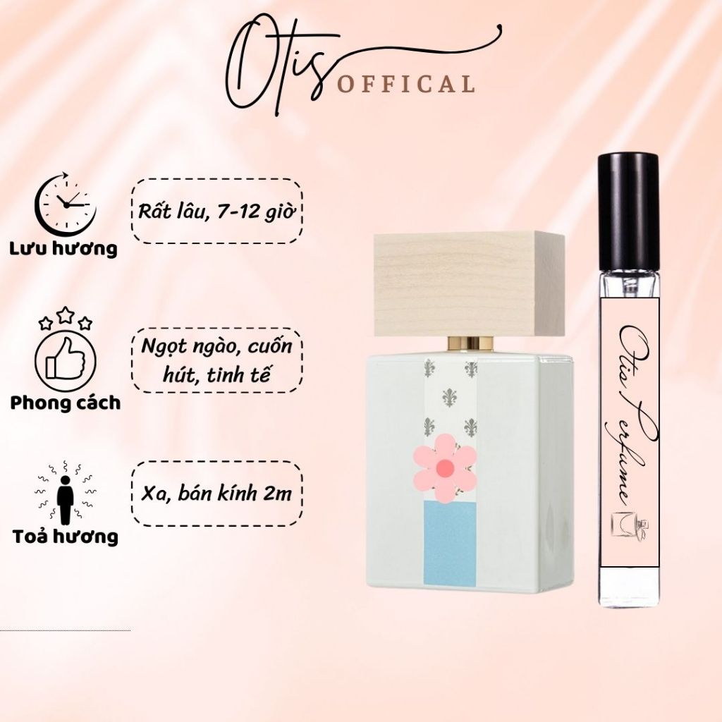 Nước Hoa Chiết 10ml Unisex Gi@r.di.ni Di T0 sc@ n@ Bi.an.c0 Latte Hương Thơm Ngọt ngào, Cuốn hút, Tinh tế