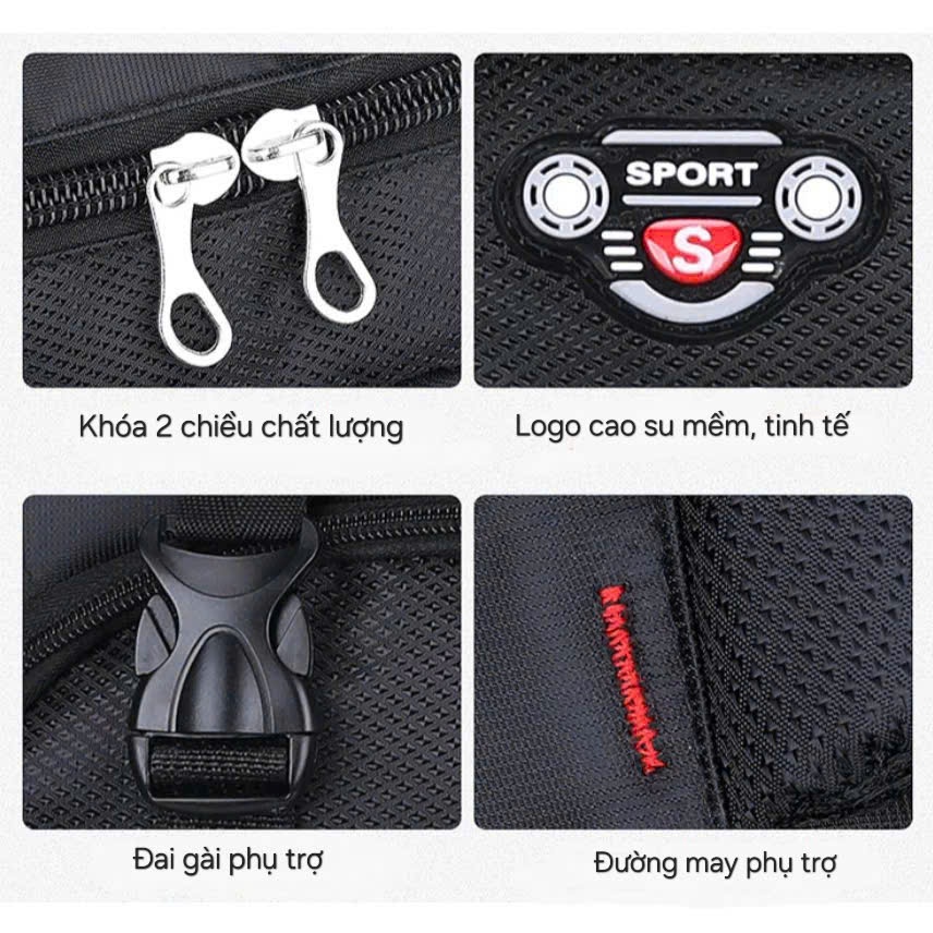 Balo du lịch 65L chống nước siêu bền – Balo leo núi, balo phượt, trekking ngoài trời tiện ích