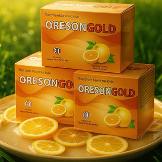 ✅[Chính hãng] ORESON GOLD bổ sung nước, điện giải, tiêu chảy, sốt cao, vận động nhiều .Hộp 30 g