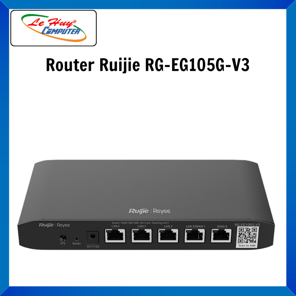Router Ruijie RG-EG105G-V3 - Hàng Chính Hãng | Shopee Việt Nam