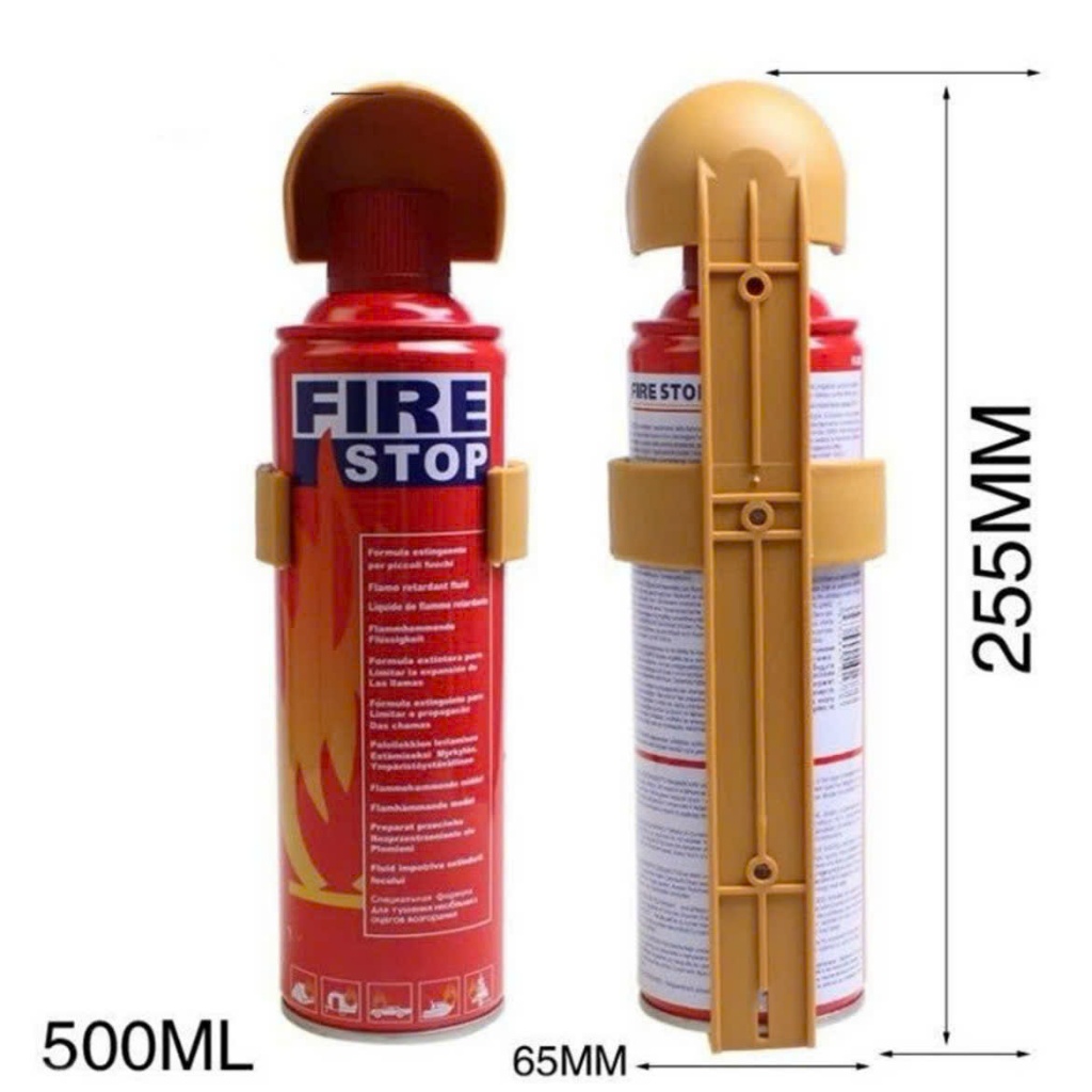 [Hỏa Tốc HCM] Bình Cứu Hỏa Mini Chữa Cháy FIRE STOP Tiện Lợi Cho Xe Ô Tô, Gia ĐÌnh, Văn Phòng