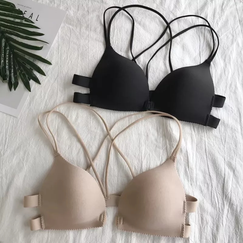 [peinn] Áo Bra BRS05 Đúc Su Cài Trước Đệm Bàn Tay Nâng Ngực