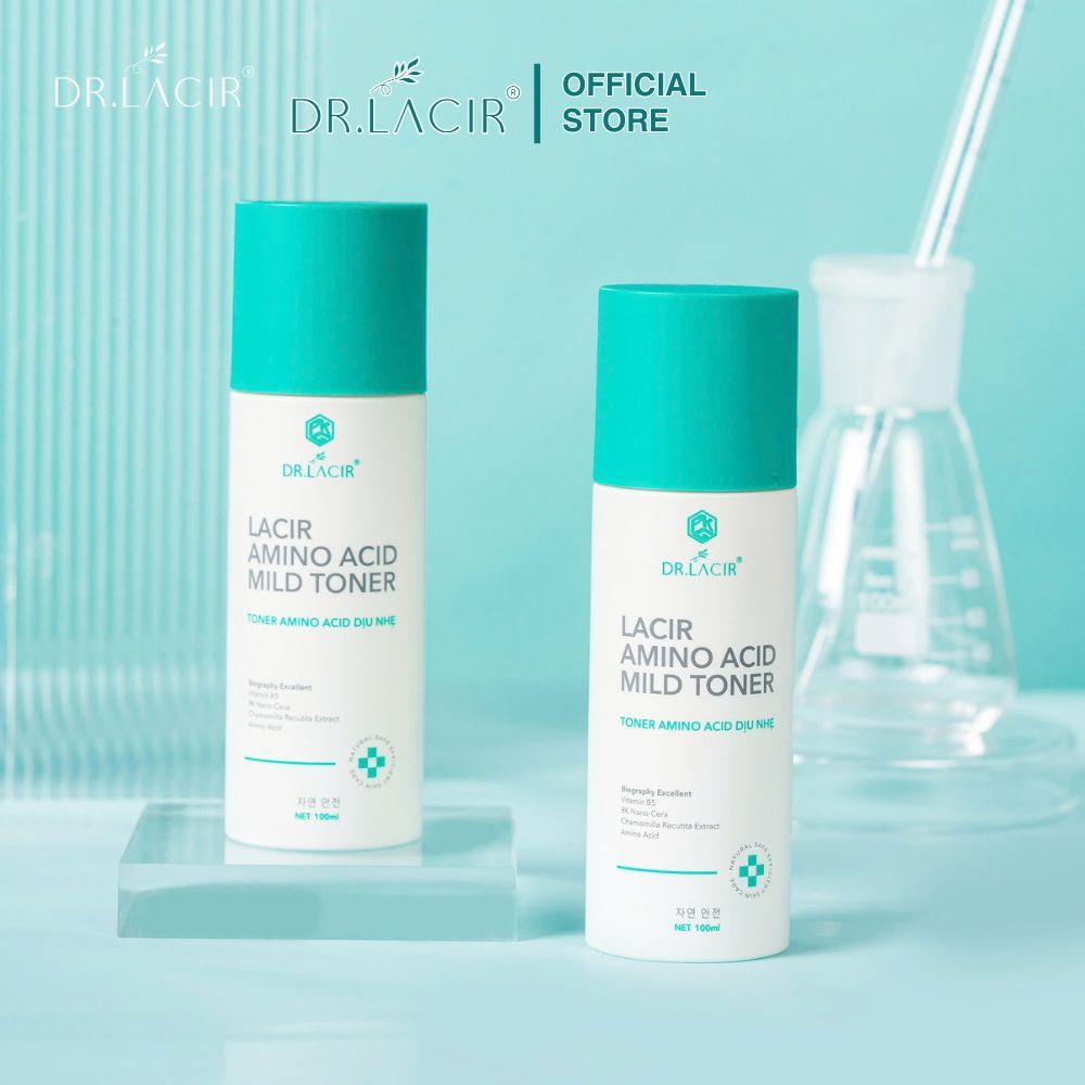 Toner Dưỡng Ẩm Dịu Nhẹ AMINO ACID DR.LACIR Cho Da Khô, Da Nhạy Cảm Chai 100ml