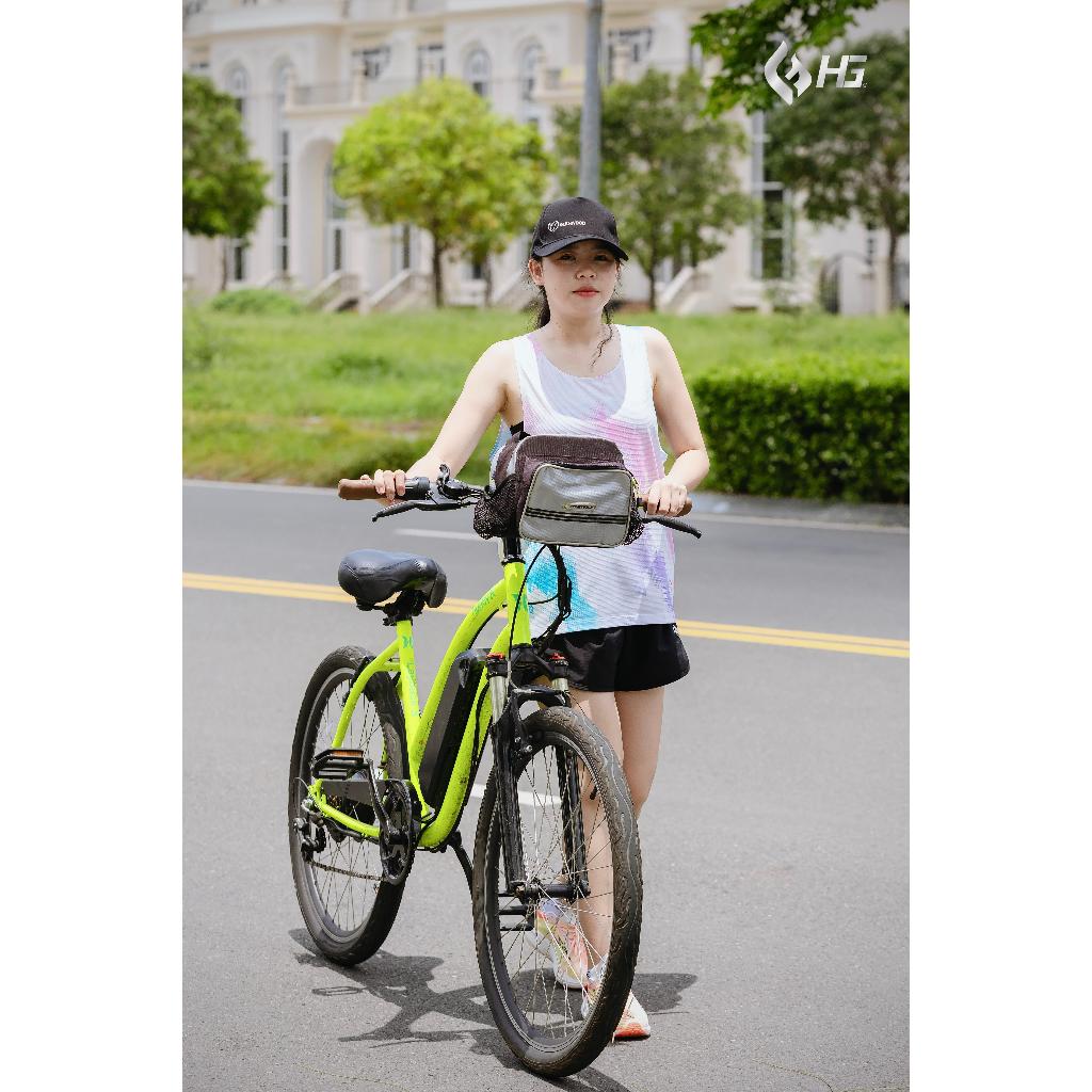 Áo chạy bộ nữ singlet ba lỗ HG Fashion siêu nhẹ thoáng khí phản quang tập gym yoga A25SL-1FM