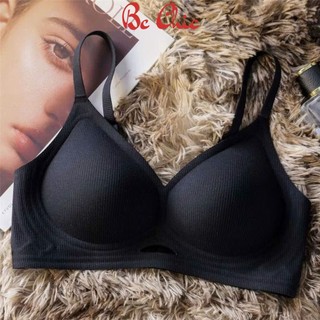 Áo lót nữ mút mỏng 1cm không gọng, co giãn thoải mái A 5517 - Áo cotton gân thấm hút mồ hôi BC_CHIC LINGERIE