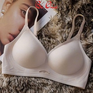 Áo lót nữ mút mỏng 1cm không gọng, co giãn thoải mái A 5517 - Áo cotton gân thấm hút mồ hôi BC_CHIC LINGERIE