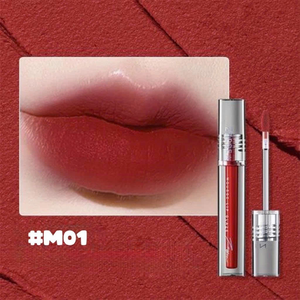 Son Kem Lì ZEESEA Mousse Lip Glaze Màu Nhung Lì Mịn Thời Trang 1.8g