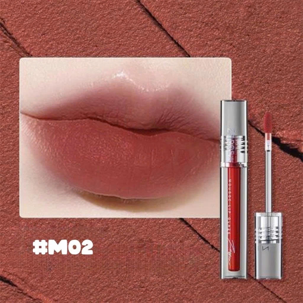 Son Kem Lì ZEESEA Mousse Lip Glaze Màu Nhung Lì Mịn Thời Trang 1.8g