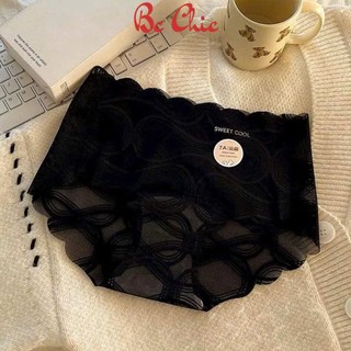 Quần lót Nữ su lụa siêu mỏng nhẹ mẫu mới Q 210, Quần lót trong suốt thoáng khí BC_CHIC LINGERIE