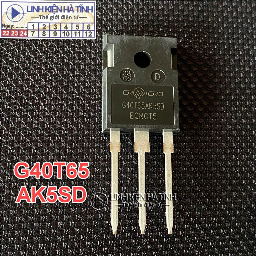 IGBT G40T65AK5SD G40T65AK5S G40T65 40T65 40A 650V mới - AA4 IGBT G40T65AK5SD G40T65AK5S G40T65 40T65 40A 650V mới - AA4