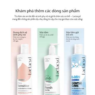 (Quà tặng Lactacyd) Bộ 2 chai Dung Dịch Vệ Sinh Phụ Nữ Lactacyd Odor Fresh 60ml/chai
