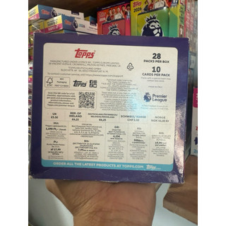 [ Full Box ] Hộp Thẻ Cầu Thủ Bóng Đá Topps  Premier League 2026 25/26 ( Full Box 280 Thẻ )