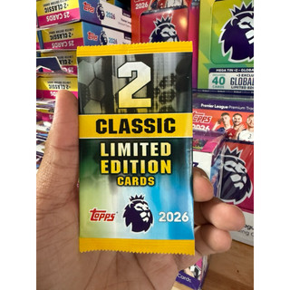 [ Limited Pack 2 Thẻ ] Gói Thẻ Cầu Thủ Bóng Đá Topps  Premier League Limited Pack 2026 25/26 ( Gói 2 Thẻ )