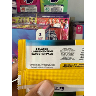 [ Limited Pack 2 Thẻ ] Gói Thẻ Cầu Thủ Bóng Đá Topps  Premier League Limited Pack 2026 25/26 ( Gói 2 Thẻ )