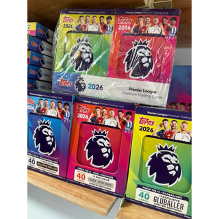 [ Mega Tin ] Hộp Thẻ Cầu Thủ Bóng Đá Topps  Premier League Mega Tin 2026 25/26 ( Hộp 43 Thẻ Tuỳ Chọn )