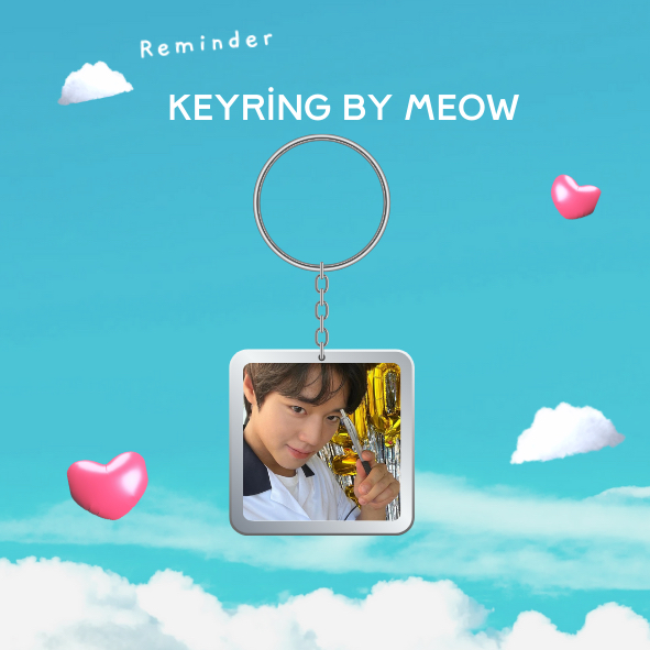 Móc khoá nhựa/Keyring diễn viên/ ca sĩ Park Ji Hoon-phim Weak Hero Class (Người hùng yếu đuối)