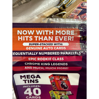 [ Mega Multipack ] Gói Thẻ Cầu Thủ Bóng Đá Topps  Premier League Mega Multipack 2026 25/26 ( gói 43 Thẻ )