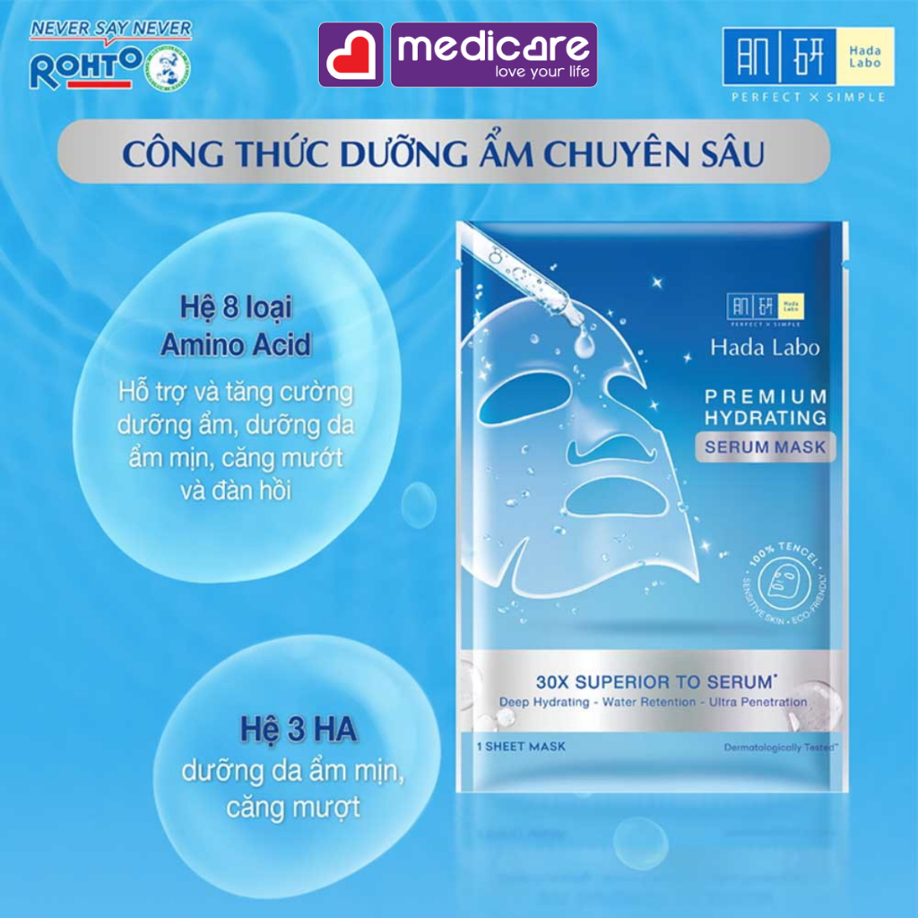 Mặt nạ HADA LABO premium 23g