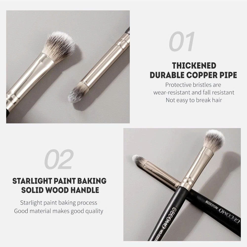Cọ Trang Điểm GECOMO Tạo Khối Tán Nền Đánh Má Hồng Makeup Chuyên Dụng Đa Năng