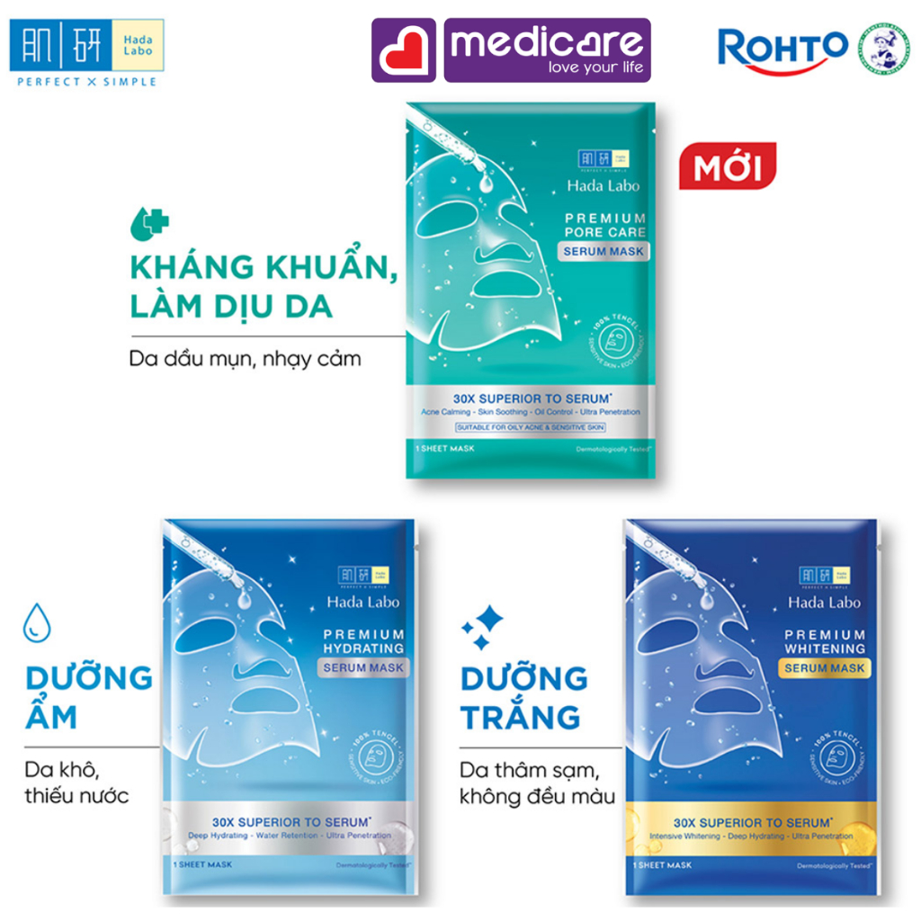 Mặt nạ HADA LABO premium 23g