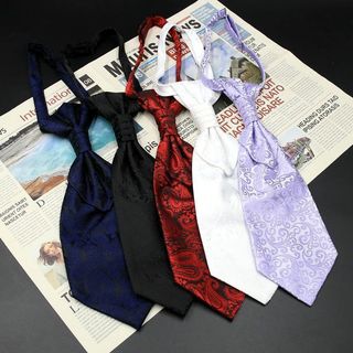 Cà vạt nam thắt sẵn bản to Broobelt nhiều màu sang trọng, caravat phong cách sartorial bản 10cm CV10