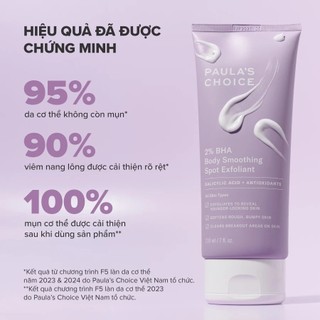 [LIVE] Kem dưỡng thể BHA 2% Paula's Choice Hỗ trợ giảm mụn làm mịn da 210ml