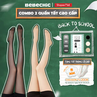 Combo 2 Quần Tất Tàng Hình Che Khuyết Điểm Thon Gọn Chân Cao Cấp BT10 BEBECHIC