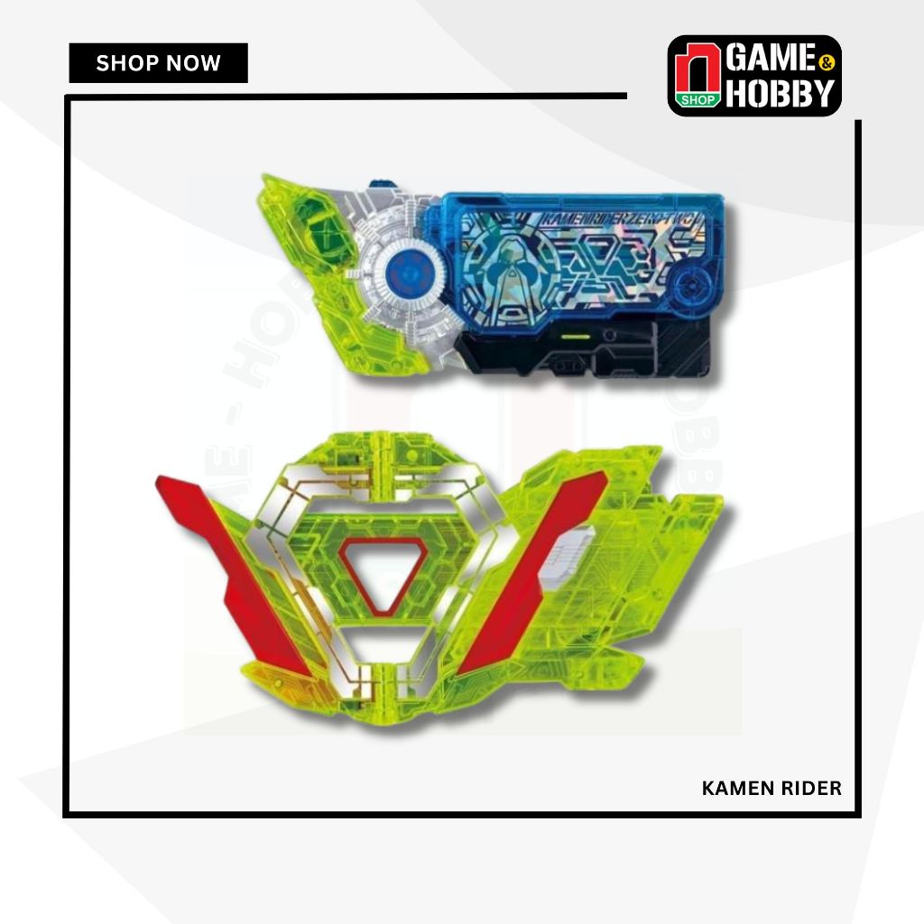 Kamen Rider Super Best DX Zero Two Progrise Key & Zero Two Driver Unit ...