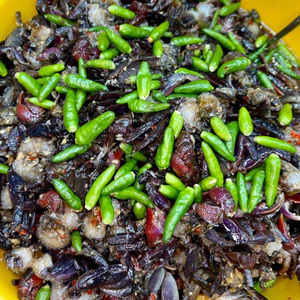 500g Ba khía sữa (Kèm ớt xanh và tỏi)