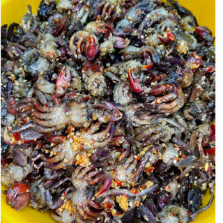500g Ba khía sữa (Kèm ớt xanh và tỏi)
