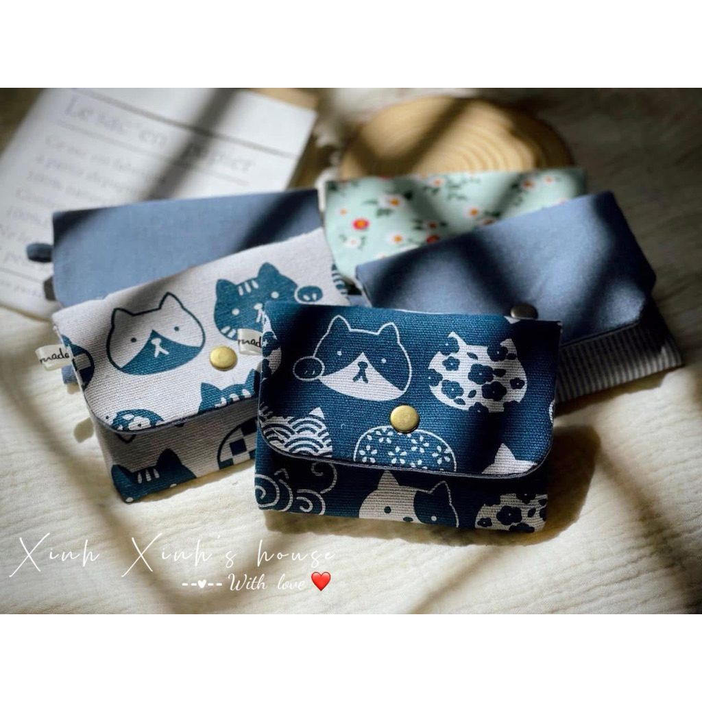 Ví đựng thẻ nhỏ gọn hoạ tiết CUTIE