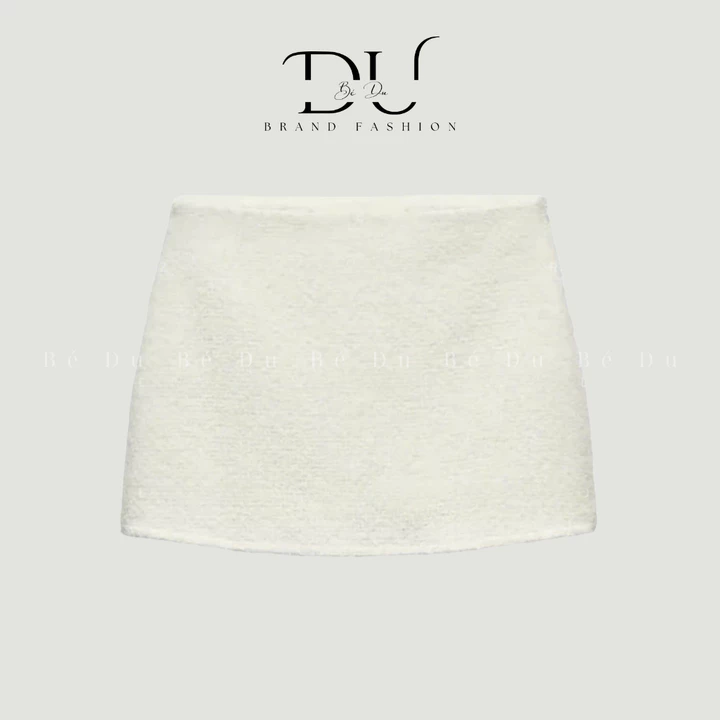 Chân Váy Ngắn Nữ Lông Thỏ Mini Skirt Trơn Basic Chân Váy Cạp Thấp Trẻ Trung Cá Tính Chân Váy Siêu Ngắn Phong Cách Y2K – 5
