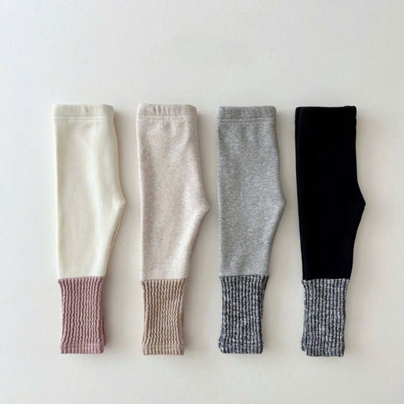 Quần Legging cotton dài mềm mại co giãn 4 chiều, thời trang thu đông bé trai bé gái phong cách Hàn ,có size Từ 6kg -16kg