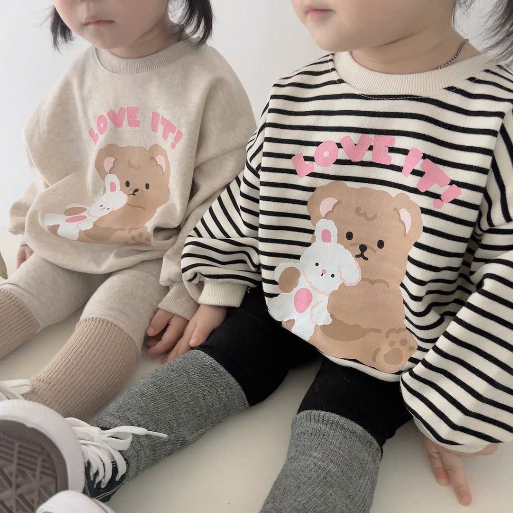 Quần Legging cotton dài mềm mại co giãn 4 chiều, thời trang thu đông bé trai bé gái phong cách Hàn ,có size Từ 6kg -16kg