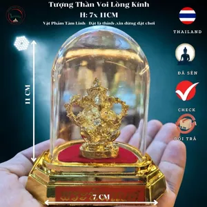 Tượng Decor Mạ Vàng Mini 7x11Cm – Trang Trí Bàn Làm Việc Phòng Khách