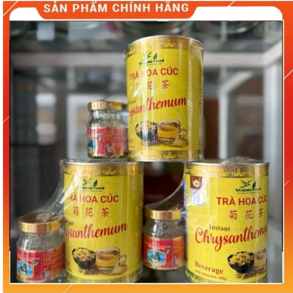 COMBO 3 LON STANDA FOOD ( KÈM 3 YẾN ) CAO CẤP 60% - TRÀ HOA CÚC 400G MẸ ...