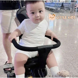 Bộ Quần Áo Thun Lạnh Ngắn Tay Trơn Basic Cho Bé Trai Gái , Chất Vải Thun Lạnh Siêu Mềm Mại