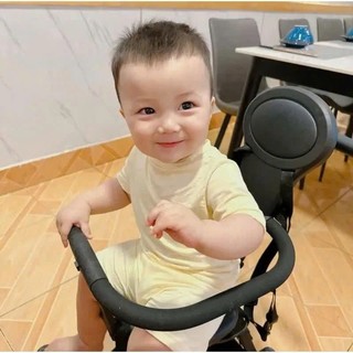 Bộ Quần Áo Thun Lạnh Ngắn Tay Trơn Basic Cho Bé Trai Gái , Chất Vải Thun Lạnh Siêu Mềm Mại