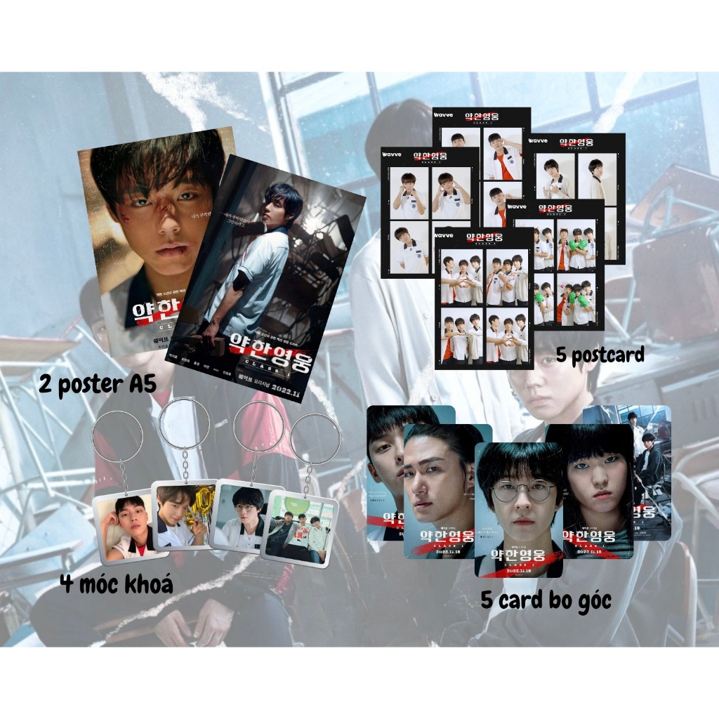 set full hình phim Weak Hero Class (Người hùng yếu đuối) Choi Hyun Wook Park Ji Hoon Hong Kyung