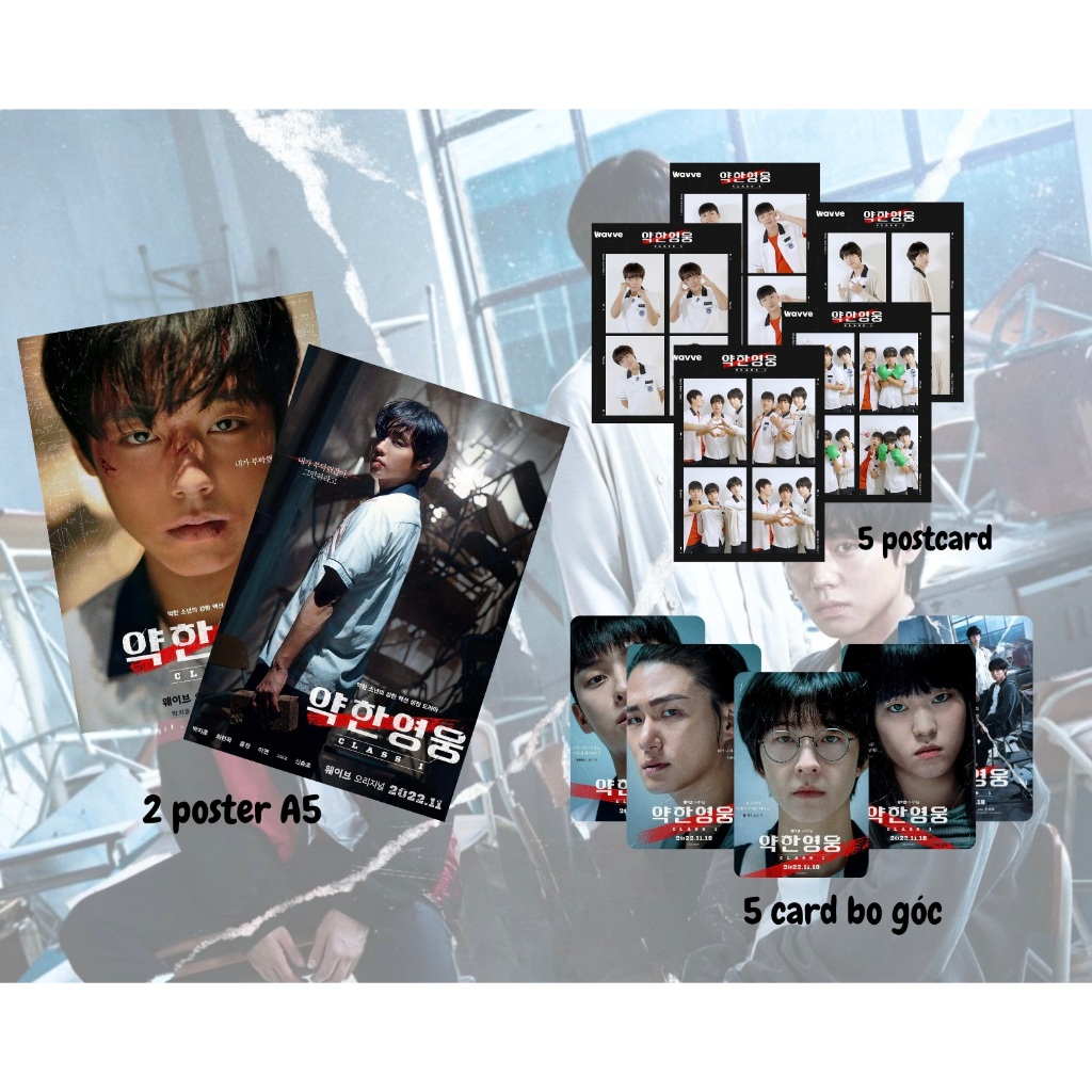 set full hình phim Weak Hero Class (Người hùng yếu đuối) Choi Hyun Wook Park Ji Hoon Hong Kyung