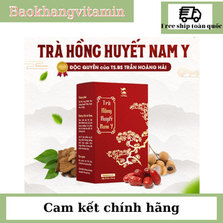 Trà thảo mộc Hồng huyết Nam Y đường hỗ trợ cân bằng nội tiết tố , bổ máu, sáng da