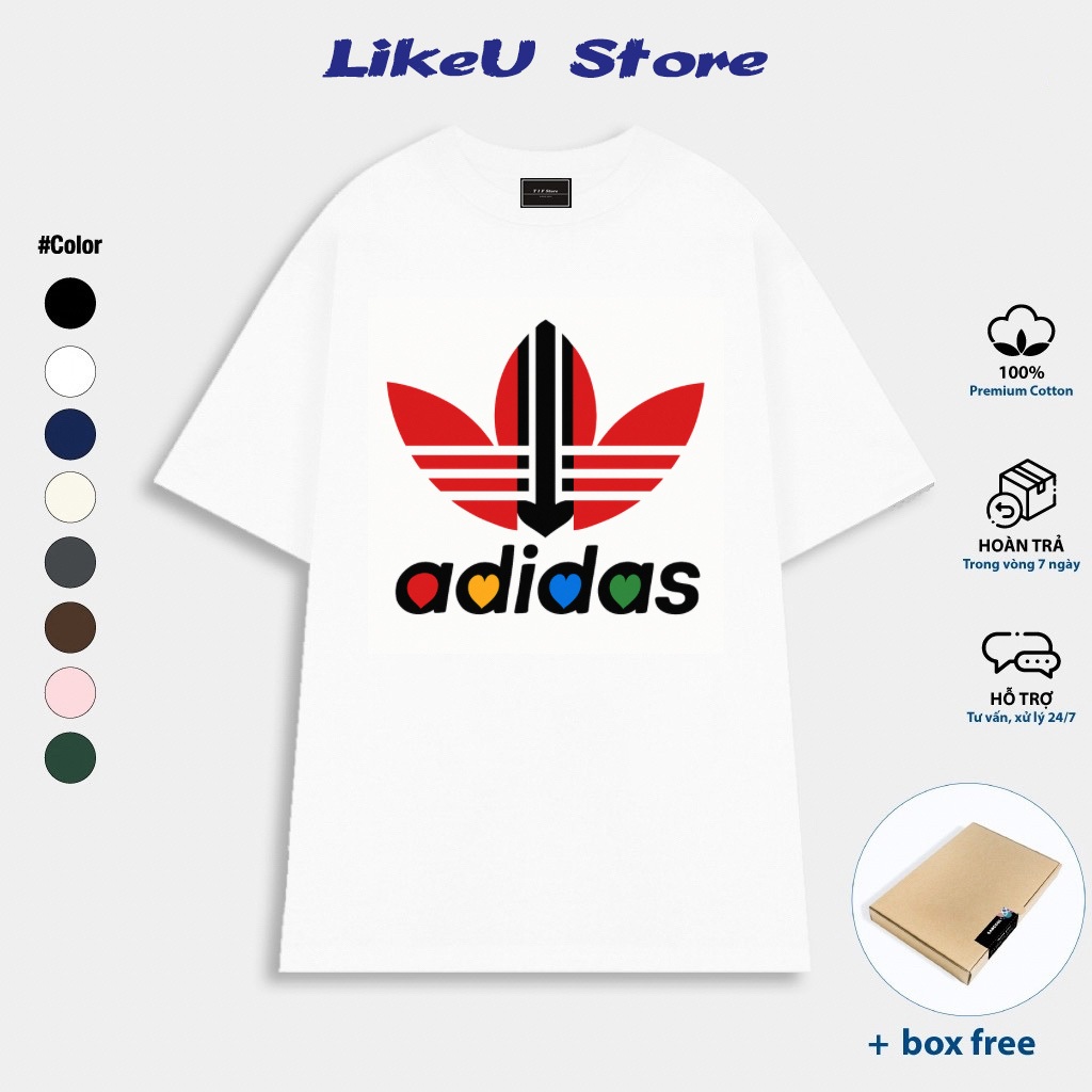 Áo thun DAS Unisex Nam/Nữ 100% Cotton Cao cấp 280gsm Form Oversize - LikeU LocalBrand