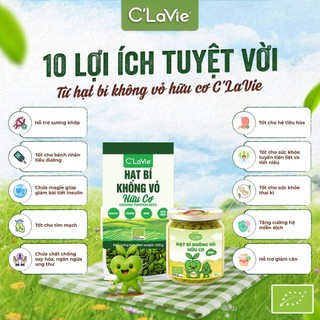 Hạt bí hữu cơ bóc vỏ Organic Pumpkin seeds Markal/ Sottolestelle/ C'lavie