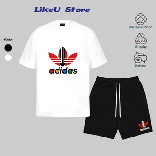 Sét quần áo Das Streatwear Unisex Nam/Nữ 100% Cotton 280gsm